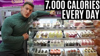 EATING 7,000 CALORIES EVERY DAY? | IIFYM Full Day of Eating