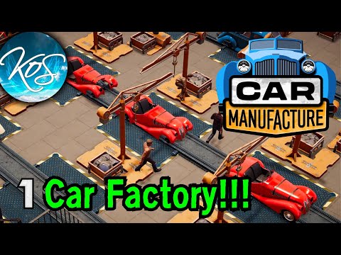 Car manufacturing 1 Building a car empire (assembly line, factory)