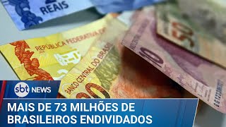 Mais de 73 milhões de brasileiros estão endividados, aponta nova pesquisa | #SBTNews (27/01/24)