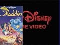 Opening & Closing to Aladdin 1994 VHS (Australia)