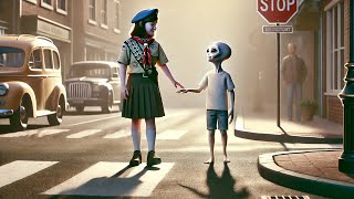 The Docile Human Scout Helped an Alien Child Cross the Street Without Knowing He Was the Greatest