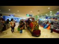 Philippines, SM City San Jose Del Monte, parked choo choo train for kids