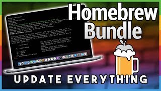 Homebrew Bundle: Set Up a Mac Fast - Hands-on Mac 9