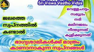 സ്വപ്‌ന ഫലങ്ങൾ || If You See Water Dream || ജലത്തെ സ്വപ്നത്തിൽ കണ്ടാൽ || Sri Viswa Vasthu Vidya