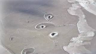 आर्कटिक की रहस्यमई तस्वीर से चिंता में पड़ा नासा! NASA baffled by mysterious ice circles in Arctic