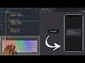 ASMR Programming - Modern Popup Ui Design - No Talking