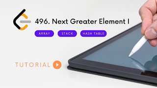 Next Greater Element I | LeetCode 496 | Stack, Hashmap, Array