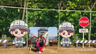 #DMZ말로만듣던 #JSA공동경비구역을 #곤돌라를타고 건너가 관람할수 있었다.남.북 분단의 현장을...
