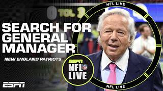 The latest on the Patriots’ search for a general manager | NFL Live