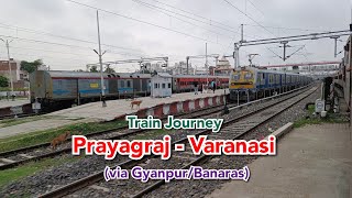 Train Journey Prayagraj Junction to Varanasi Junction in Gorakhpur SF Express