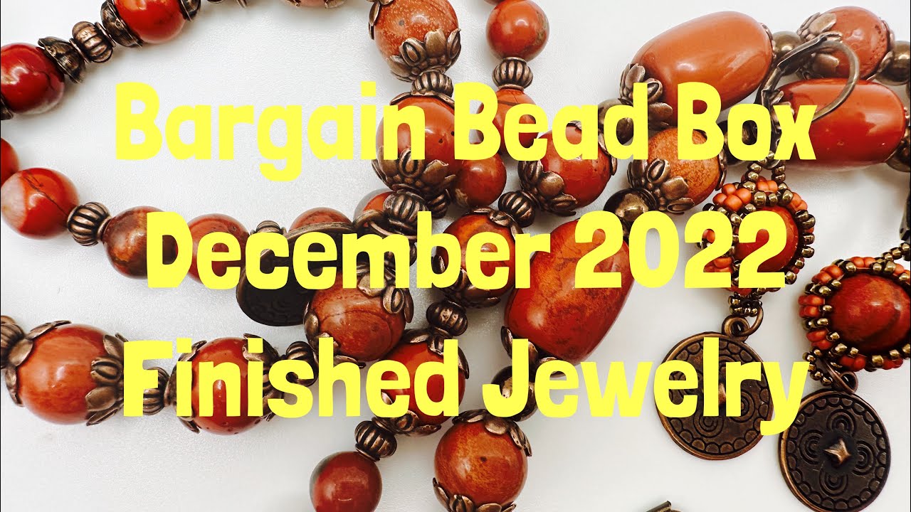 Bargain Bead Box. December 2022. Finished Jewelry. - YouTube