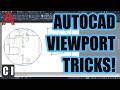 How To Use Viewports in AutoCAD (Must Know Viewport Tips!)