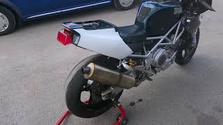 TRX850 first real startup after rebuild