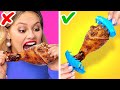 GENIUS KITCHEN HACKS FOR BEGINNERS! || Funny Food Ideas by 123 Go! Live