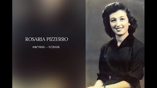 Rosaria Pizzurro funeral, video, slideshow, photography at Rose Hills Memorial Park in Whittier Ca.