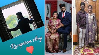 రిసెప్షన్ - కొత్త జంట😍 - కొత్త కాపురం🏠 # Reception # Marriage Vlog # Telugu Vlogs