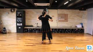 Cha Cha Cha Beginner Step - Spot Turns