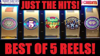 Chasing dreams on old school 5 Reel slot machines! Big wins! Best of FIVE REEL slots!