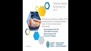 2017 11 22 Introducing electronic quality of life assessments in hospital palliative care