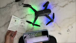 TMYES Drone with 4K Camera Unboxing and Review