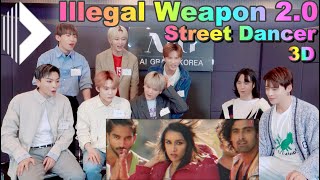 KPOP IDOL’s reaction to the Indian version of Step-Up😍D-CRUNCH🇰🇷Illegal Weapon 2.0|Street Dancer 3D