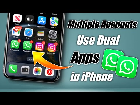 How To Use Dual Apps In iPhone How To Use Dual WhatsApp In iPhoneiPhone Me Dual App Kaise chalaye