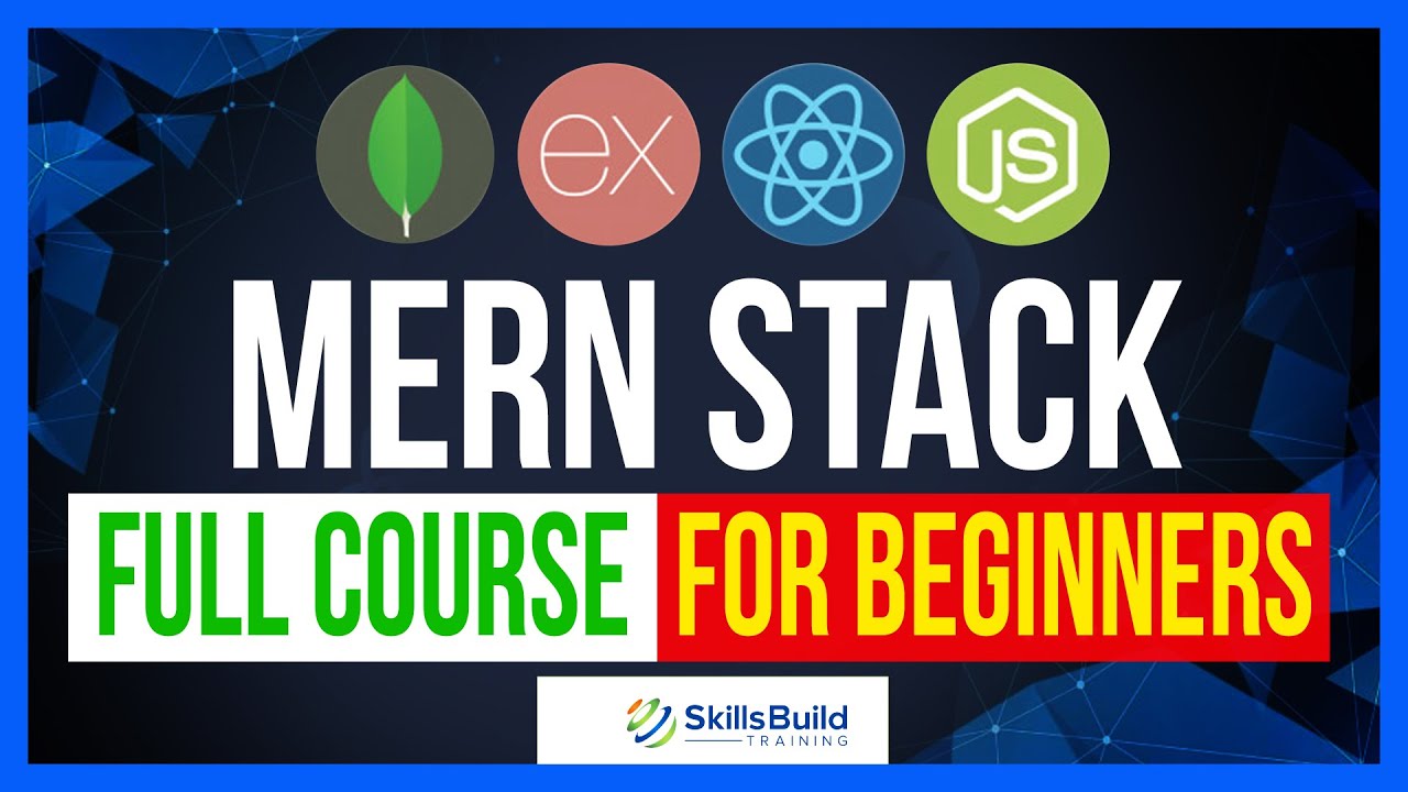 MERN Stack Full Course + Project For Beginners (MongoDB, Express, React ...