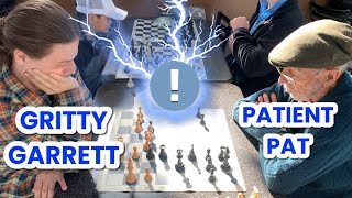 Gritty Garrett vs. Patient Pat (Game 1) - QUEENS PAWN ZUKERTORT