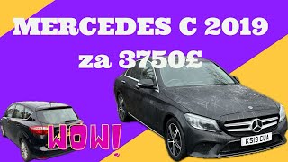 Kupiłem jeżdżącego Mercedesa C220 za 3750£.Kierowca lawety. Tanie samochody!!