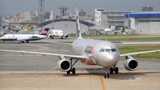 【4K】福岡空港　Jetstar Japan Airbus A320 232WL JA17JJ @Fukuoka Airport