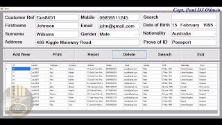 How to Create Data Entry Form with Insert, Delete, Search using SQLite Database in C# - Part 1 of 2