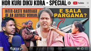 🍆 Hor Kuri Diku Kora Viral Video | Inter-caste Marriage of an Adivasi Woman | Hor kuri Diku Kora