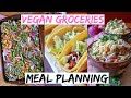 Vegan $50 Grocery Haul / Meal Planning / Sticking to a budget