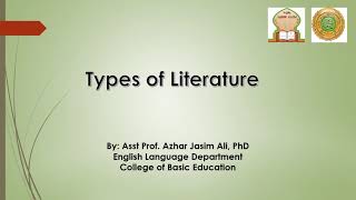 Types of Literature