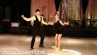 ILHC 2011 - Kevin St. Laurent \u0026 Jo Hoffberg - Classic Lindy Hop Routine