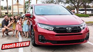 2025 Honda Odyssey 1-Month Review // Proving the minivan is BETTER than any SUV for families..