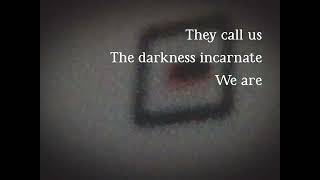 Micah Callari - The darkness incarnate [OFFICIAL LYRIC VIDEO]