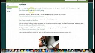 The Writing Process Webquest