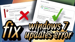 How to Fix Windows 7 Update Error 80072efe 2024