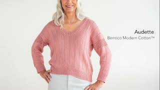 Berroco Yarns Audette Pullover 360º View