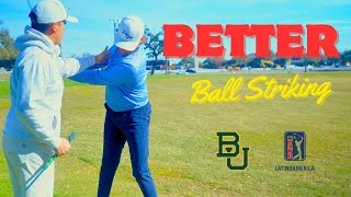 Pro Golfer Learns the Key to Better Ball Striking – Must-See Lesson!