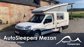 AutoSleepers Mezan 2009   Handover Video