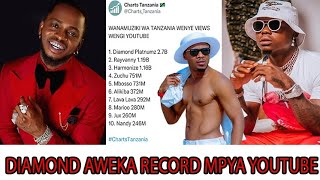 DIAMOND AVUNJA RECORD YOUTUBE AWAKALISHA HARMONOZE,RAYVANNY NA ALLY KIBA MR PIMBI ATEMA CHECHE