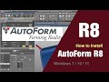 How to install AutoForm R8 (AF Forming R8) x64