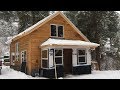 Little House in Winter -- Snowy Day