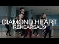 Lady Gaga "Diamond Heart" rehearsal 9