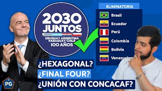 SI FIFA le da el MUNDIAL 2030 a CONMEBOL ¿CÓMO SERÍA la ELIMINATORIA? ¿ES MEJOR UNIRSE a CONCACAF?