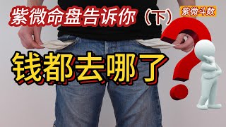 紫微斗数分享| 钱都去哪了？| 了解你的钱财流向 | 帮助自己正确理财 |《钱从哪里来又往哪里去（下）》|#紫微斗数 #财帛宫