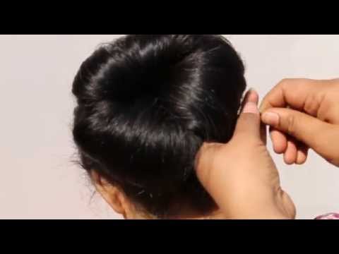 Simple Khopa Hairstyle Maharashtrian Bridal Hairstyles