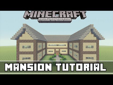 Minecraft Xbox 360 Easy Mansion Tutorial